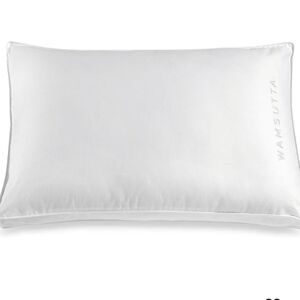 New Wamsutta Medium Support Pillow - Crisp White. Standard/Queen.
